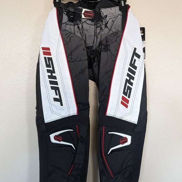 New Shift Kids Assault Pants Waist 28 Motorcross Motorcycle Grey 04009 $59.99 - Picture 3 of 10